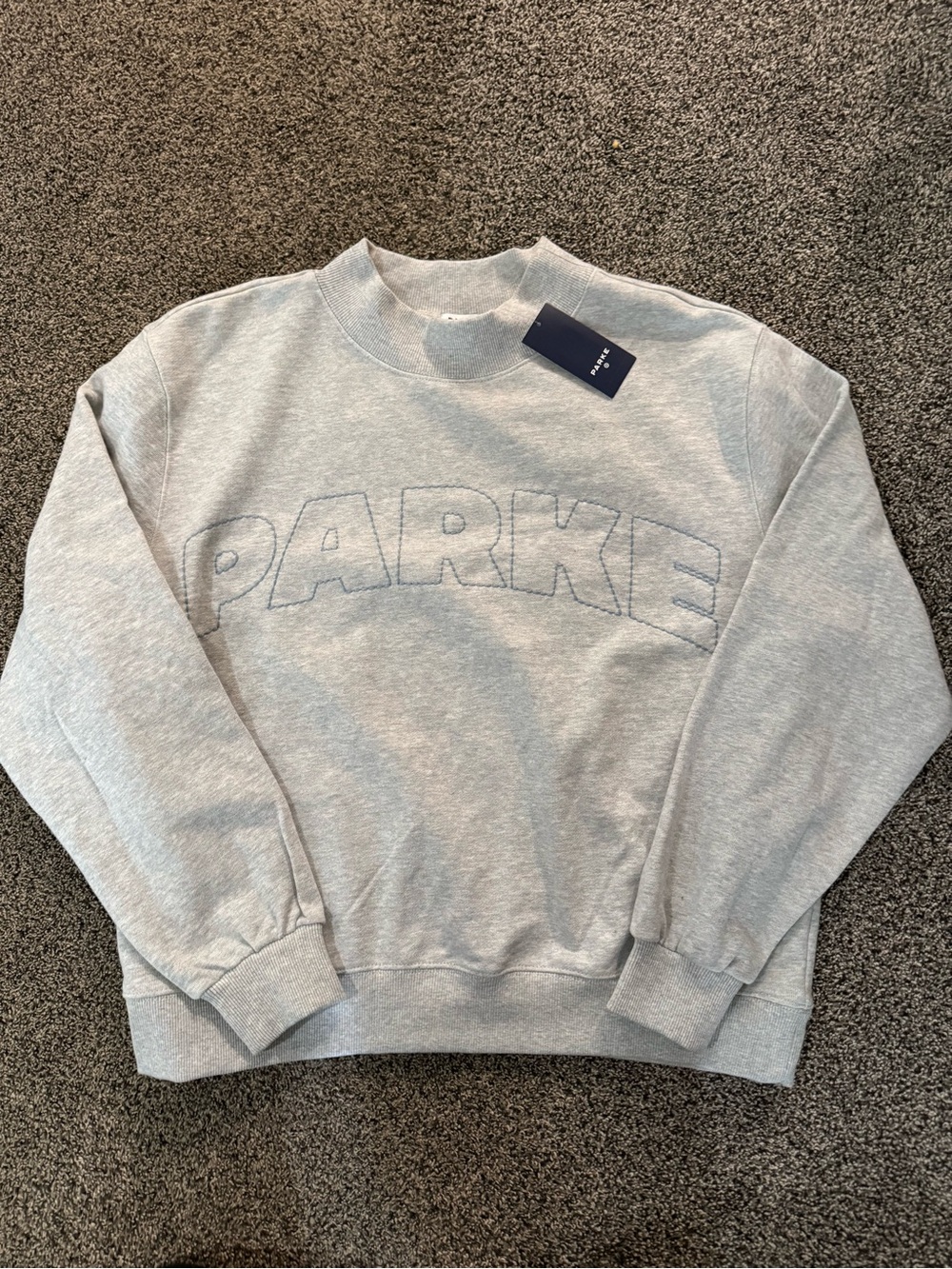 Parke x Target Mockneck NWT Heather Gray L/XL